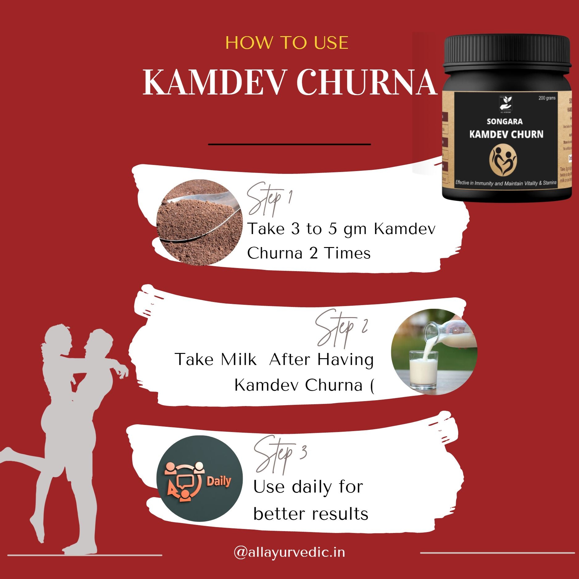 Songara Kamdev Churna | Men Wellness- 100 gm - Powder