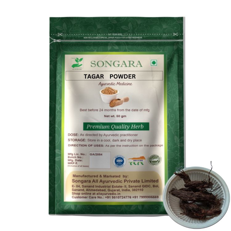 Tagar Powder: Valeriana Jatamansi | Ayurvedic Medicine - Powder