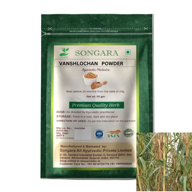 Vanshlochan Powder:Bambusa atundinacea | Ayurvedic Medicine - Powder