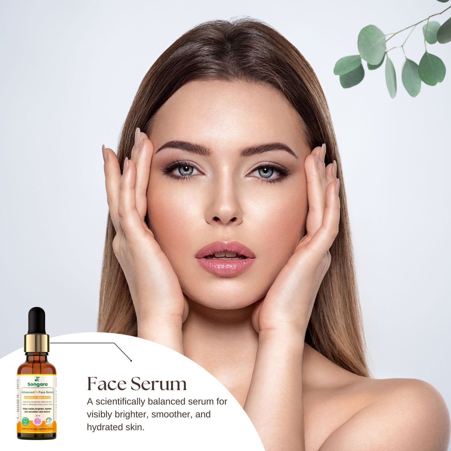 Songara Advanced Plus Face Serum Glow. Hydrate. Refine. Naturally