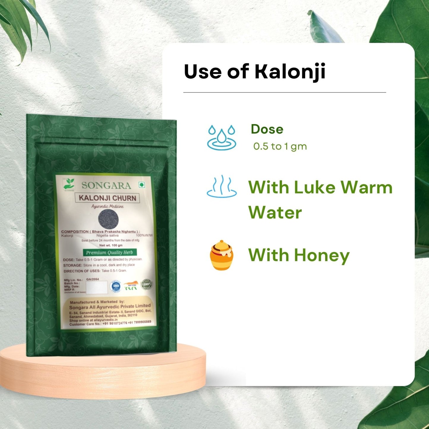 Songara Kalonji Powder: (Nigella sativa) for Health Hair Growth Managing Sugar Level Skin Health Organically Processed