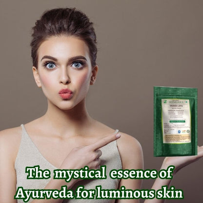 Songara Ayurvedic Face Pack: Yavadi Lepa for Face Glow, Healthy Skin, Skin Repair, Purely Ayurvedic (Pack of 1)