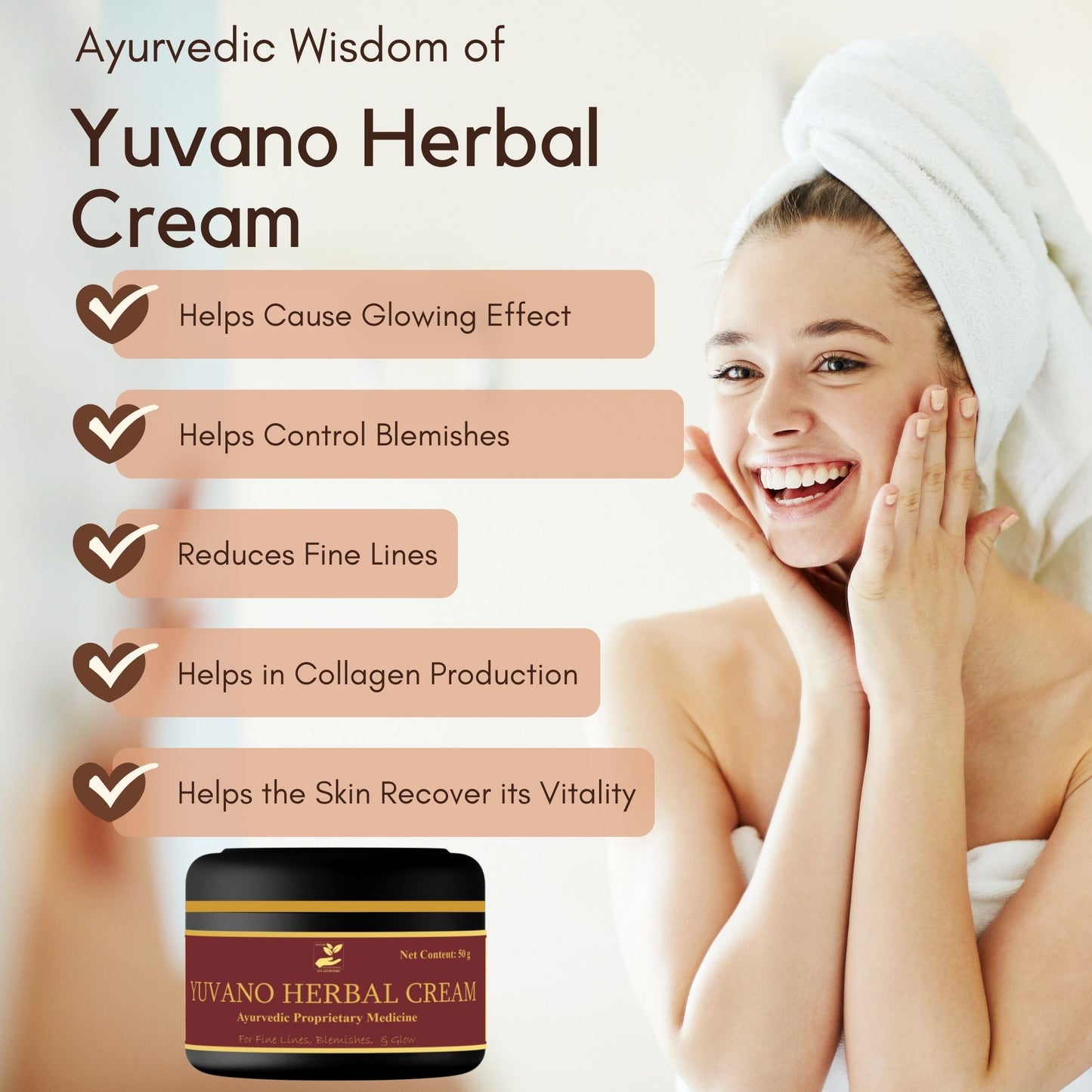 Songara Ayurvedic Face Care Kit for pigmentation & glow: Face Serum (30 ml), Ayurvedic Face Lepa (50 gm) Yuvano Herbal Cream (50 gm) & Herbal Face Wash (100 ml) for Healthy, Glowing, Radiant Skin