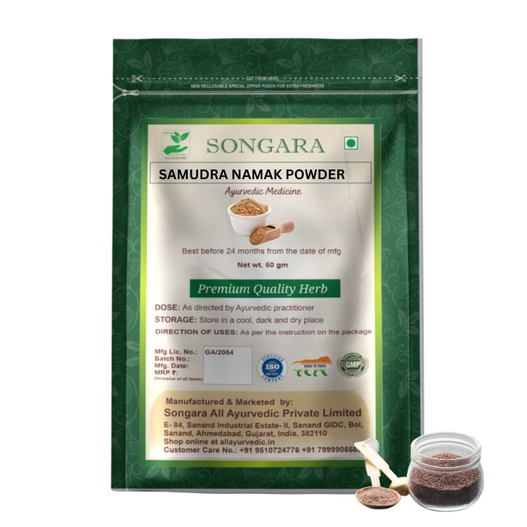 Samudra Namak Powder: Ayurvedic Pure Herb - Powder