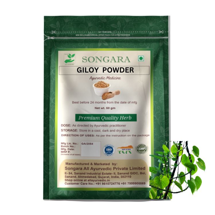 Giloy Powder: Tinospora cordifolia | Ayurvedic Medicine - Powder