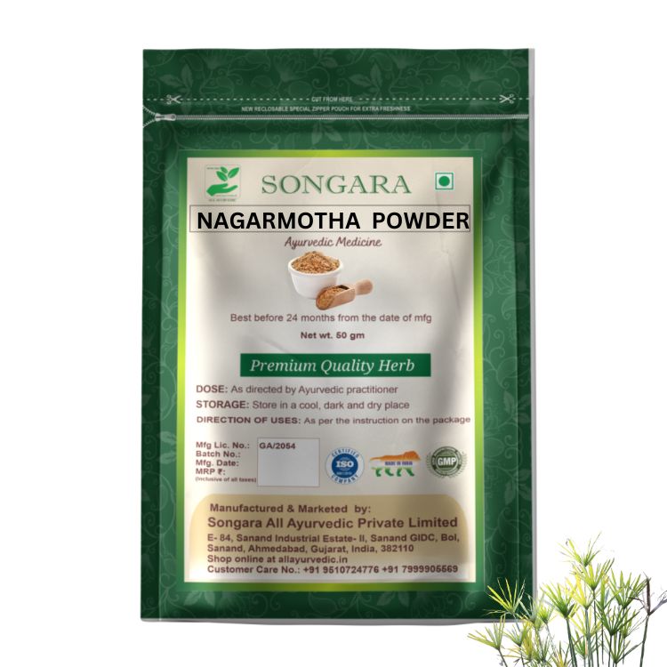 Nagarmotha Powder: Cyperus scariosus | Ayurvedic Medicine - Powder