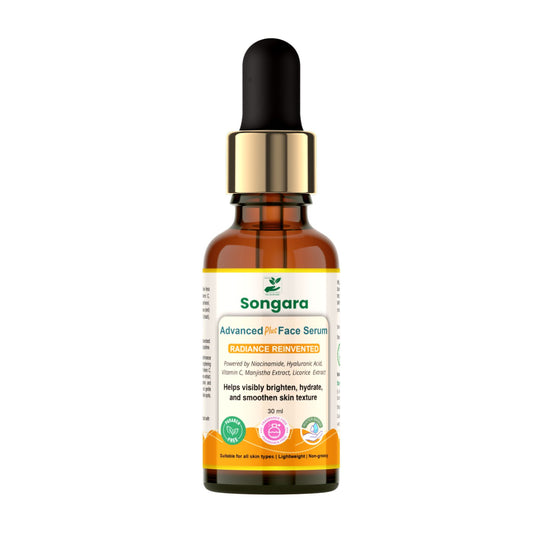 Songara Advanced Plus Face Serum  Glow. Hydrate. Refine. Naturally