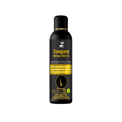 Songara Bhringa Hair Oil contains Kaffoil- R™ to Promote Hair Growth 100ml (1 unit)